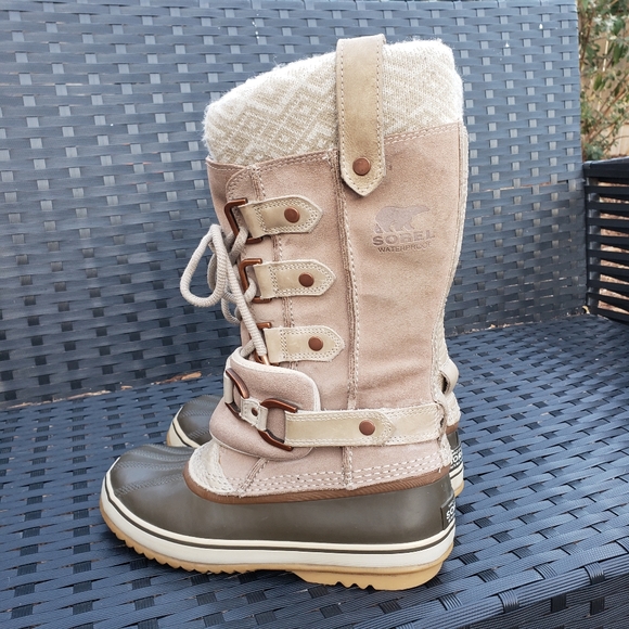 womens sorel waterproof boots